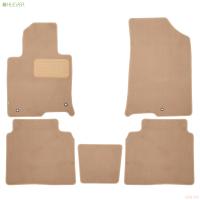 Коврики салона Klever текстильные Premium для Kia Optima седан (2016-2020) бежевые № KLEVER04255322112kh