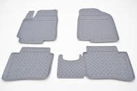 Коврики салона Norplast серые для Hyundai Solaris (2010-2016) № NPL-Po-31-35-G