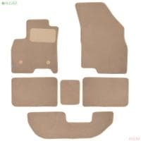 Коврики салона текстильные Premium для Chery Tiggo 8 Pro (2021-2025) 6 шт. бежевые № KLEVER0406303222112kh