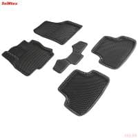 Коврики салона Eva 3D "ромб" для Volkswagen Taos (2020-2025) № 95336