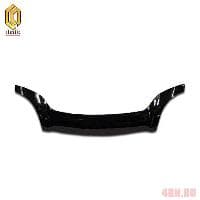 Дефлектор капота CA Plastic "Exclusive" Classic черный для Renault Kangoo (2003-2007) № 2010060101836