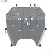 Защита картера и КПП для Mitsubishi Eclipse Cross (2018-2025) № 14.3575