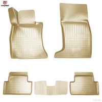 Коврики салона 3D для Genesis G70 (2018-2025) (полный привод) бежевые № NPA11-C305-201-B