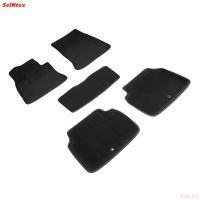 Коврики салона 3D текстильные для Genesis G80 (2020-2025) № 96692