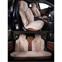 Комплект накидок из искусственного меха (комбинированный ворс) 3 шт № IBKOMP078