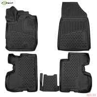 Коврики 3D салона для Renault Arkana (2019-2025) № FORMAT.3D02303210k