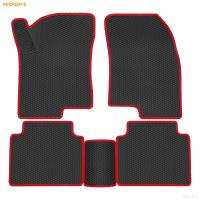 Коврики салона 3D EVA Ромб для Haval Jolion 4х2 (2021-2025) с красным кантом № 9257015104