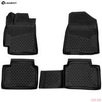 Коврики в салон Element 3D для Kia Cerato (2018-2025) № ELEMENT3D2568210