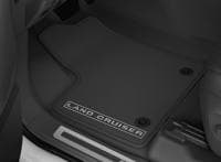 Коврики салона текстильные оригинальные для Toyota Land Cruiser 300 (2021-2025) № PW210-60014