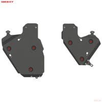 Защита топливного бака для Porsche Cayenne (2018-2025) № 35.4023