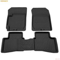 Коврики салона Rezkon резиновые для Kia Cerato (2009-2013) № 1021010100