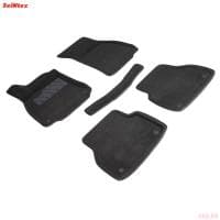 Коврики салона 3D текстильные для Audi A6 (C8) (2018-2025) № 91888