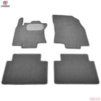 Коврики салона Norplast текстильные для Nissan X-Trail (T32) (2015-2022) серые № NPA10-VTe610-812-G