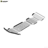 Защита переднего дифференциала, картера, КПП, радиатора и раздаточной коробки для Toyota Sequoia 4WD (2022-2025) № 32529