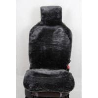 Комплект накидок 2 шт из натурального меха (овчина, короткий ворс, Россия плюс) № CRP022