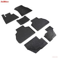 Коврики салона "Сетка" для BMW X7 (G07) (2019-2025) № 93123