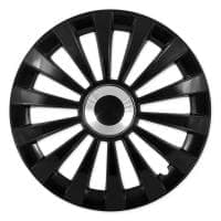 Колпаки Jestic R16 Meridian Ring черные, 4 шт. № 16-060-5-RING-CZ