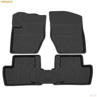 Коврики салона Rezkon резиновые для Peugeot 408 (2012-2023) № 1027035100