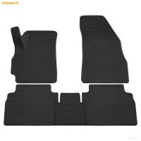 Коврики салона 3D EVA ромб резиновые для Omoda C5 (2022-2025) с черным кантом № 9250005101