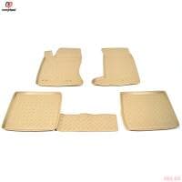 Коврики салона Norplast бежевые для Cadillac SRX (2003-2010) № NPL-Po-10-50-B