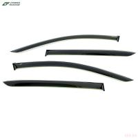 Дефлекторы боковых окон для Cadillac XT4 (2019-2025) с хромированным молдингом № C11518CR