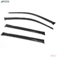 Дефлекторы боковых окон Cobra для BMW X3 F25 (2010-2017) с хромированным молдингом № B21010CR