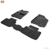 Коврики салона для Lada (ВАЗ) Vesta Cross универсал (2017-2025) № 9600101