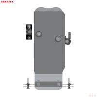 Защита редуктора для Audi Q7 (2018-2025) № 02.3791