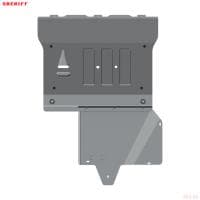 Защита картера и КПП для Mercedes V-Class (2014-2025) № 13.4563