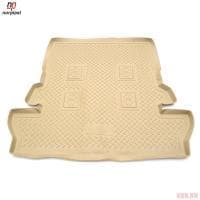 Коврик в багажник Norplast бежевый для Toyota Land Cruiser 200 7 мест (2007-2011) № NPL-P-88-50-B