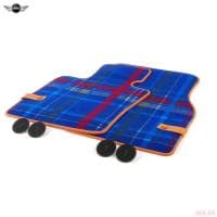 Коврики салона задние текстильные SpeedWell оригинальные для Mini Cooper (F55/F56) (2014-2025) № 51472354172