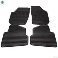 Коврики салона оригинальные для Skoda Fabia (2007-2014) № 5J1061550