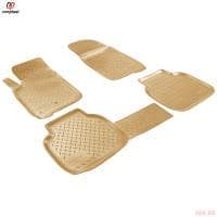 Коврики салона Norplast бежевые для Dodge Journey (2008-2020) № NPL-Po-20-44-B