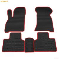 Коврики салона EVA соты резиновые для Lada (ВАЗ) 2110/2111/2112 с красным кантом № 9139050104