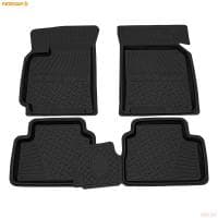Коврики салона Rezkon резиновые для Chevrolet Lacetti (2004-2013) № 1012025100