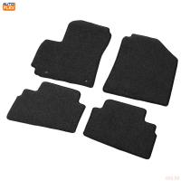 Текстильные коврики салона Standard для Kia Seltos (2020-2025) графит № 4280301