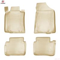 Коврики салона Norplast бежевые для Nissan Teana (2014-2020) № NPA10-C61-712-B