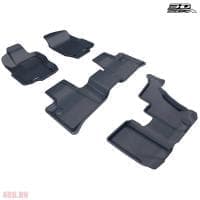 Коврики салона Sotra Liner 3D Lux серые для Mercedes GL-Class (X164) (2009-2012) 3 ряда № ST 74-00495