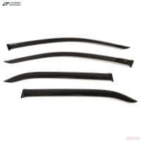 Дефлекторы боковых окон для Mercedes GLE-Class (W167) (2018-2025) с хромированным молдингом № M36819CR