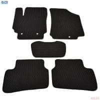 Коврики салона резиновые EVA для Hyundai Creta (2016-2020) соты с черным кантом № EVAS.0243.01