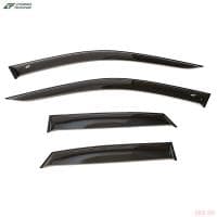 Дефлекторы боковых окон для Audi A8 седан (1994-2002) широкие № AE12494