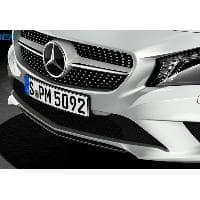 Спойлер переднего бампера в стиле «карбон» оригинальный для Mercedes СLA-Class (2019-2025) № A1178803700