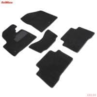 Коврики салона Lux текстильные для Hyundai Santa Fe (2012-2018) № 89688