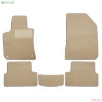Коврики салона Klever текстильные Premium для Peugeot 308 хэтчбек (2014-2021) 5 шт. бежевые № KLEVER04382522112kh