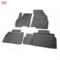 Коврики салона литьевые оригинальные для Chery Tiggo 4 Pro (2020-2025) № CHE121TIG4PPL