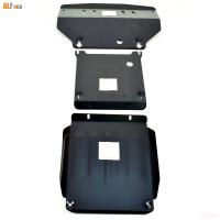 Защита радиатора, картера и АКПП для Mercedes M-Class (W163) 320 (1997-2005) 3 части № ALF3608