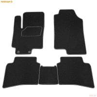 Коврики салона Rezkon текстильные для Kia Rio (2017-2023) № 2021020300