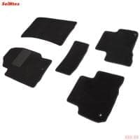 Коврики салона Lux текстильные для SsangYong Rexton (2012-2017) № 89635