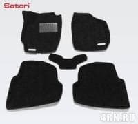 Коврики салона Satori Liner 3D Basic текстильные для Skoda Fabia (2009-2014) № SI 02-00173