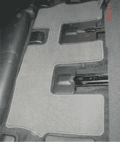 Коврик салона оригинальный для Toyota Highlander (2014-2019) на 3-й ряд сидений № PZ49C-20352-BA